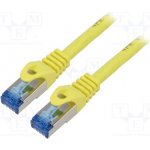 Lanberg PCF6A-10CC-2000-Y Patch S/FTP Kat. 6a RJ45 vidlice z obou stran lanko CCA – Zboží Živě