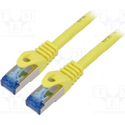Lanberg PCF6A-10CC-2000-Y Patch S/FTP Kat. 6a RJ45 vidlice z obou stran lanko CCA – Zboží Živě