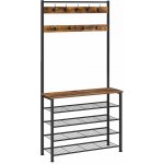 Vasagle Mjora 80 cm černý/hnědý – Sleviste.cz