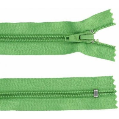 Zip spirálový nedělitelný No 4 délka 55 cm barva 39 zelená – Hledejceny.cz