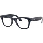 Meta RAY-BAN Meta Wayfarer Large Smart Glasses Gen 2 - Shiny Cosmic Blue, Clear to Sapphire Tran 0RW40126628MF53 – Zbozi.Blesk.cz