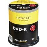 Intenso DVD-R 4,7GB 16x, cakebox, 100ks (4101156) – Zboží Živě
