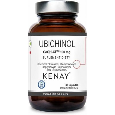 Kenay Ubichinol CoQH CF 100 mg 60 kapslí – Hledejceny.cz