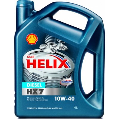 Shell Helix HX7 Diesel 10W-40 4 l – Zbozi.Blesk.cz
