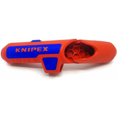 Knipex 16 95 01 SB - odizolovací pro kabely kruhového průřezu pr. 8,0-13,0 mm, plastové pouzdro, ErgoStrip