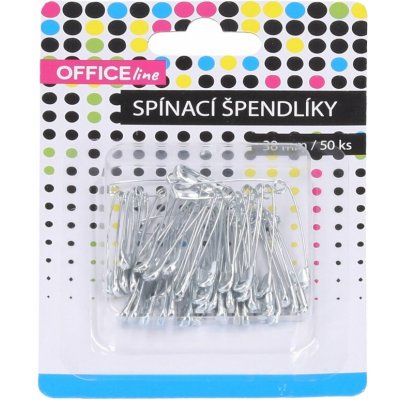 Špendlík spínací 50 ks, 30 mm – Zboží Mobilmania