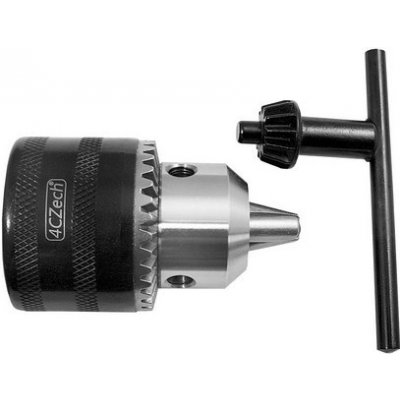 4CZech Sklíčidlo vrtačkové zubové s kličkou 1,5-13mm s kuželem B12, házivost do 0,35mm - 4CZ-H13K-B12 – Zboží Mobilmania