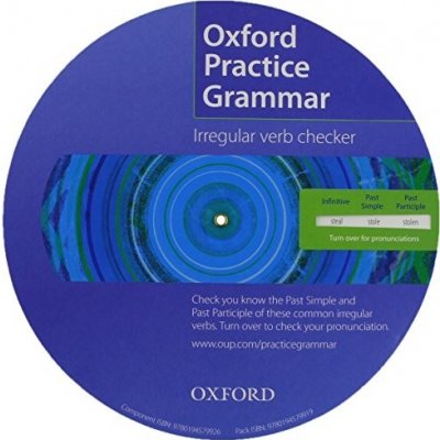 Oxford Practice Grammar Irregular Verb Spinner / Wheel Pack of 25