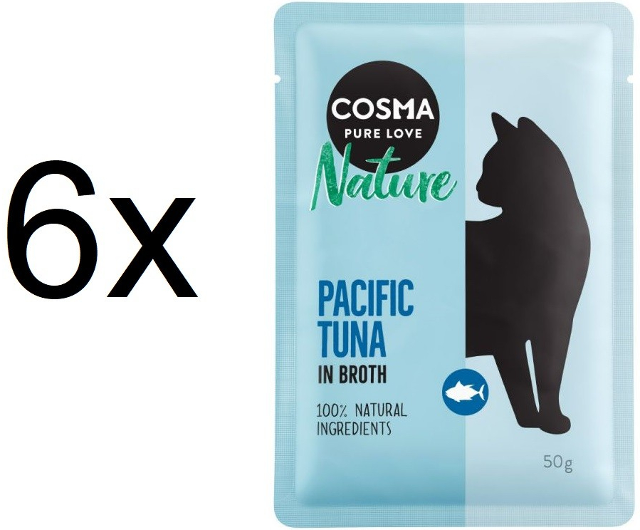 Cosma Nature tichomořský tuňák 6 x 50 g