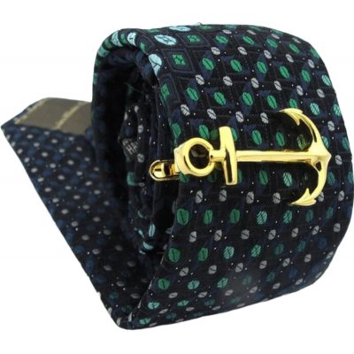 Amparo Miranda spona na kravatu Miranda Kotva A0187 zlatá – Zboží Dáma