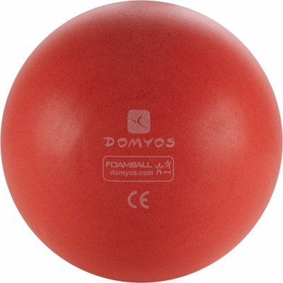 DOMYOS Pěnový míč červený