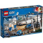 LEGO® City 60229 Montáž a přeprava vesmírné rakety – Hledejceny.cz