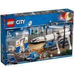 LEGO® City 60229 Montáž a přeprava vesmírné rakety – Zboží Živě