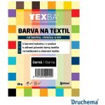 DRUCHEMA TEXBA® Barva na textil bavlnu viskózu a len č. 12 Černá 20 g – Zboží Mobilmania