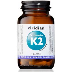 Viridian Vitamin K2 30 kapslí