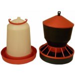 Agronet napáječka a krmítko pro drůbež 6 l + 6 kg – Sleviste.cz