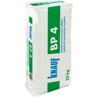 Stěrka sádrová nivelační Knauf BP 4 – 25 kg – Hledejceny.cz