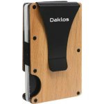 Daklos Wood RFID bezpečnostní dřevěná mini s klipem bambus Daklos – Zbozi.Blesk.cz