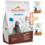 Almo Nature Sterilised pro kastrované kočky s čerstvým hovězím 2 kg – Hledejceny.cz