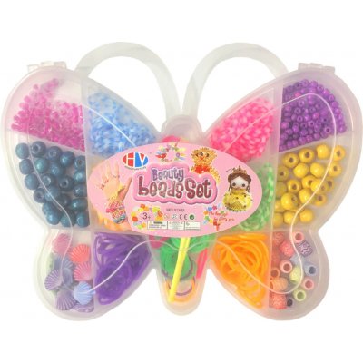 Alltoys Sada gumiček a korálků 338ks na výrobu náramků Loom Band m – Sleviste.cz