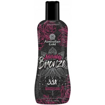 Australian Gold Adorable Bronze Lotion 35x Tmavé Samoopalovací Mléko 250 ml – Zboží Dáma