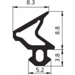 DAB Trade Těsnění DA-1110 Deceuninck (EPDM) – Zbozi.Blesk.cz