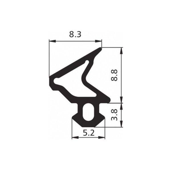  DAB Trade Těsnění DA-1110 Deceuninck (EPDM)