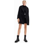 Desigual 23WWewau Woman Coat černý – Sleviste.cz