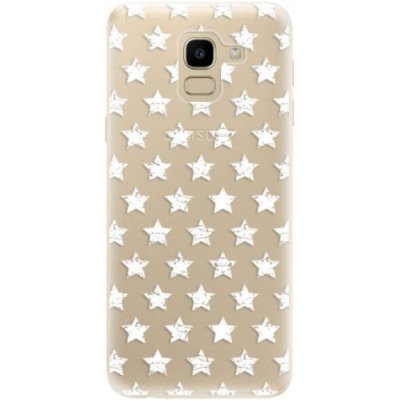 iSaprio Stars Pattern Samsung Galaxy J6 bílé