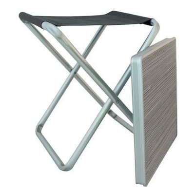 Skládací kempingová židlička s deskou Euro Trail, Campus 39 x 39 cm – Zboží Dáma