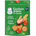 GERBER Organic krekry s rajčaty 100 g – Zboží Dáma