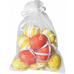 Velikonoční plastová vajíčka, mix barev, 12 ks mix variant či barev – Zboží Dáma