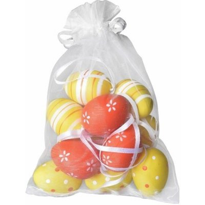 Velikonoční plastová vajíčka, mix barev, 12 ks mix variant či barev – Zboží Dáma