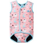 Splash About Baby kombi ZVÍŘÁTKA RŮŽOVÁ – Zboží Mobilmania