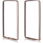 Pouzdro QULT Case LG G3s D722 BUMPER METAL zlaté