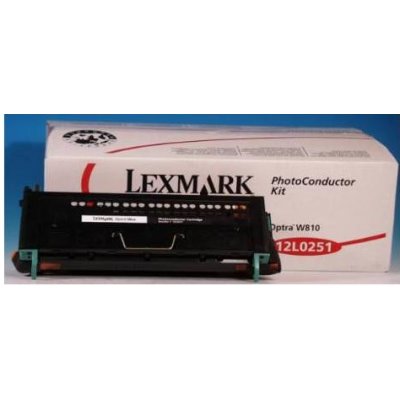 Lexmark originální válec 12L0251, black, 90000str., Lexmark Optra W810