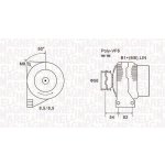 Generátor MAGNETI MARELLI 063732028010