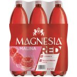 Magnesia Red jemně perlivá minerální voda Malina 6 x 1,5 l – Hledejceny.cz