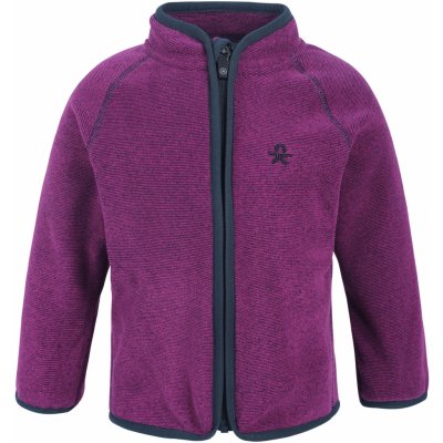 BABY FLEECOVÁ mikina COLOR KIDS FESTIVAL FUCHSIA – Zboží Mobilmania
