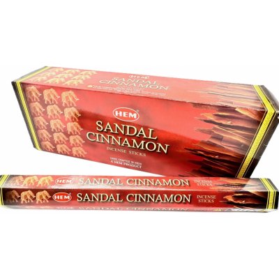 Hem Vonné tyčinky Sandal Cinnamon 20 ks – Hledejceny.cz