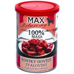 Max Deluxe Adult kostky hovězí svaloviny 6 x 400 g