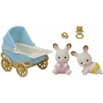 Sylvanian Families 5432 Dvojčátka čokoládových králíků v kočárku – Zbozi.Blesk.cz