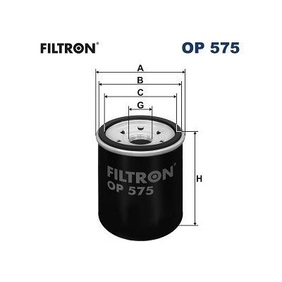 Olejový filtr FILTRON OP 575 – Zbozi.Blesk.cz