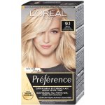 L'Oréal Préférence 9.1 Oslo Velmi světlá popelavá blond – Hledejceny.cz