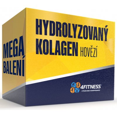 4FITNESS pytel Hydrolyzovaný kolagen hovězí 15 kg – Hledejceny.cz