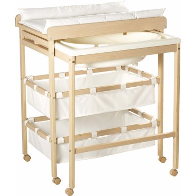 Roba Baby Pool přebalovací pult přírodní/bílá 83x100x54.5 cm – Zboží Dáma