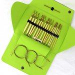 Sada výměnných jehlic Addi Click bambus, vel. 3,5 - 8 mm – Zbozi.Blesk.cz