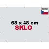 Příslušenství k puzzle BFHM Rám na puzzle Euroclip 68x48cm sklo