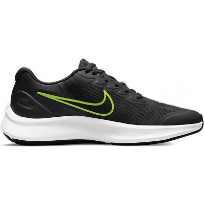Nike Star Runner 3 anthracite/green/black 2776 – Zboží Dáma