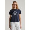 Dámská Trička GANT REG GRAPHIC SS T-SHIRT EVENING BLUE